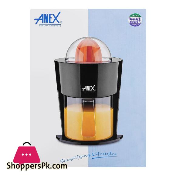 Anex Deluxe Citrus Juicer, 850ml Capacity, 40W Black AG-2154