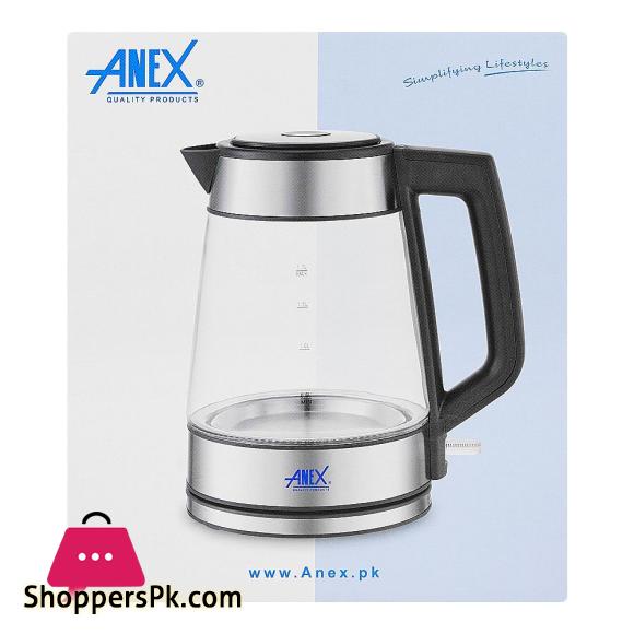 Anex Deluxe Electric Kettle 1700ml Capacity 2200W AG-4070