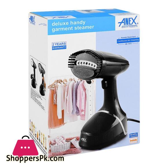Anex Deluxe Handy Garment Steamer Detachable Water Tank 2100W AG-1018