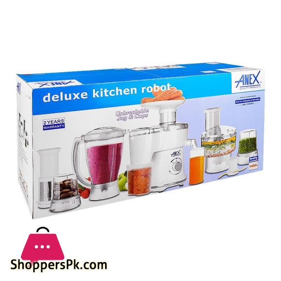 Anex Deluxe Kitchen Robot 450W AG-3153
