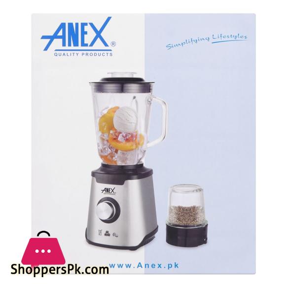 Anex Deluxe Stainless Steel Blender & Grinder AG-6130