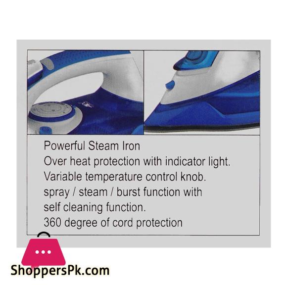 Anex Deluxe Steam Iron AG-1028