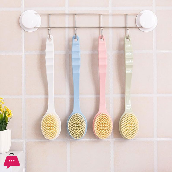 Bath Brush with Long Handle