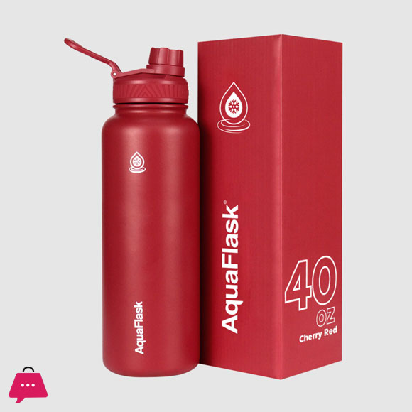 Aquaflask Pastel Color Wide Mouth Water Bottle 32oz-946ml