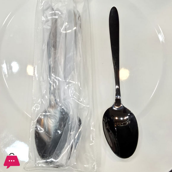 Black Stainless Steel Cutlery Tableware
