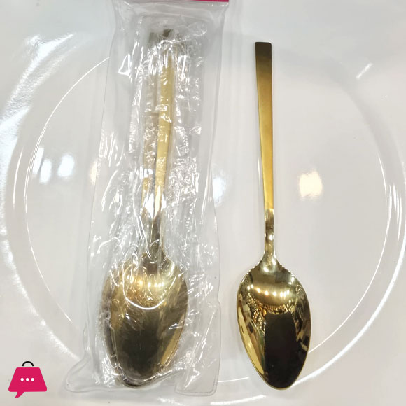 Matte Gold Stainless Steel Cutlery Tableware