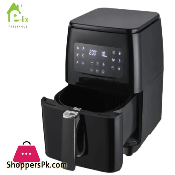 E-Lite 7L Digital Smart Air Fryer 1500W - Black EAF-001