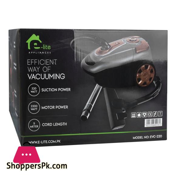 E-lite Vacuum Cleanero EVC-220