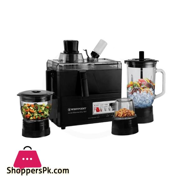 West Point Deluxe Juicer, Blender, Dry Mil, 750W, 220-240V, WF-8824