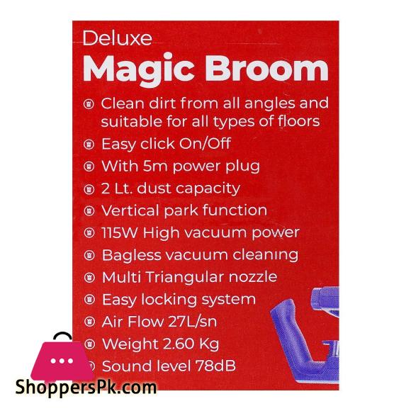 WestPoint Deluxe Magic Broom 115W Vacuum Power WF-231