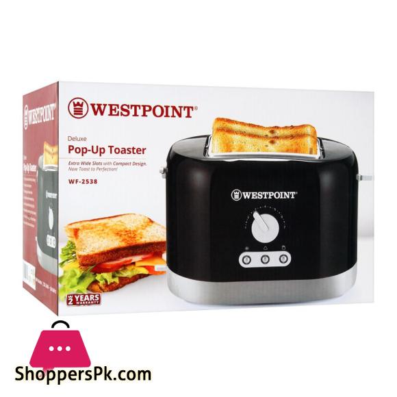 WestPoint Deluxe Pop-Up Toaster, WF-2538