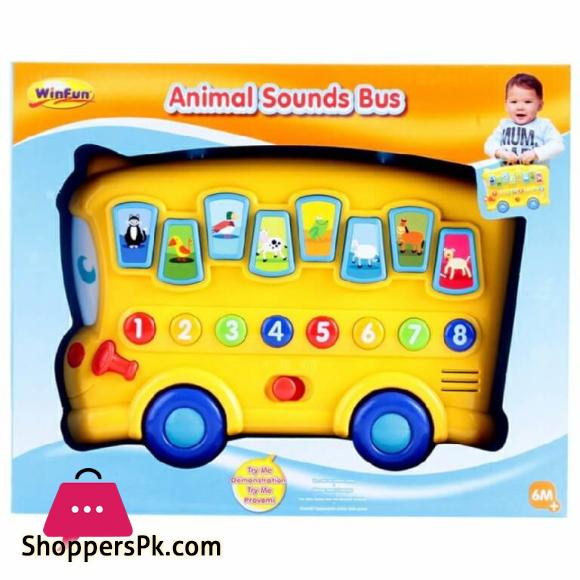 Winfun Animal Sounds Bus - 0676-01