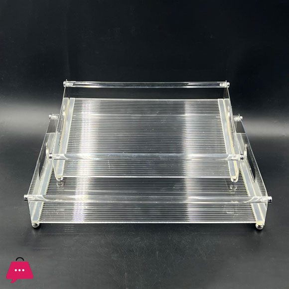 Acrylic Tray Set of 2 Pcs