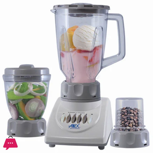 Anex Deluxe Blender Grinder 3 in 1 AG-699UB