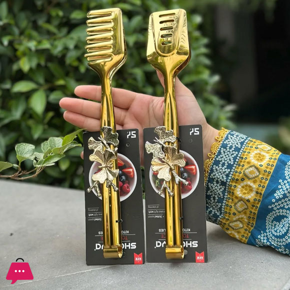 Best Quality Turkish Tongs New Design Set of 2