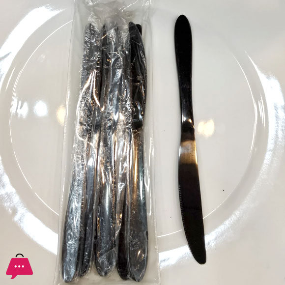 Black Stainless Steel Cutlery Tableware