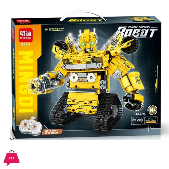Constructor Combat Robot with Remote Control Mingdi Robot