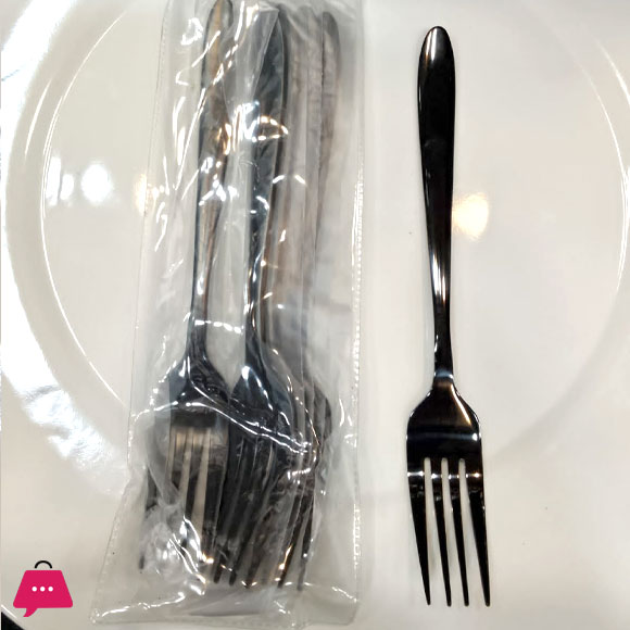 Black Stainless Steel Cutlery Tableware