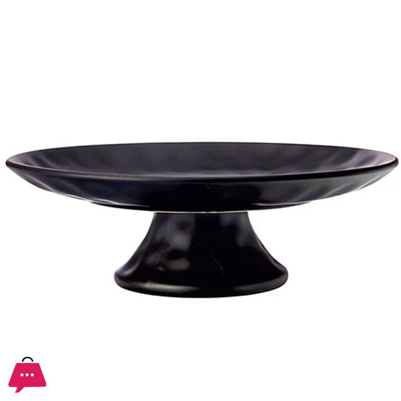 Angela Gravity Footed Comport 30cm Gift Boxed