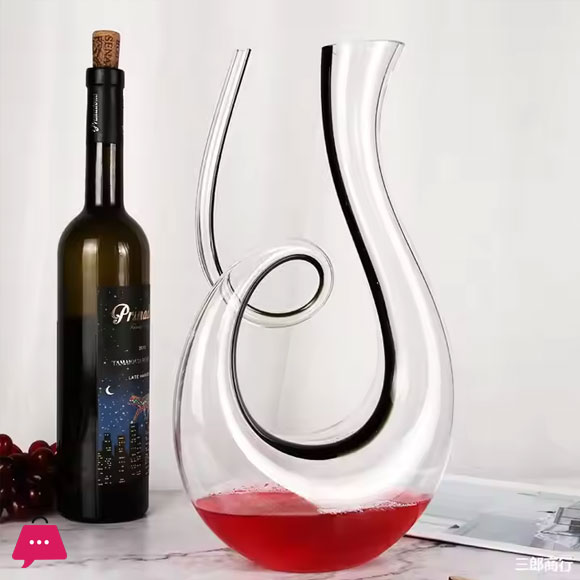 Handmade Crystal Wine & Beverage Decanter Dining Room 1500ml