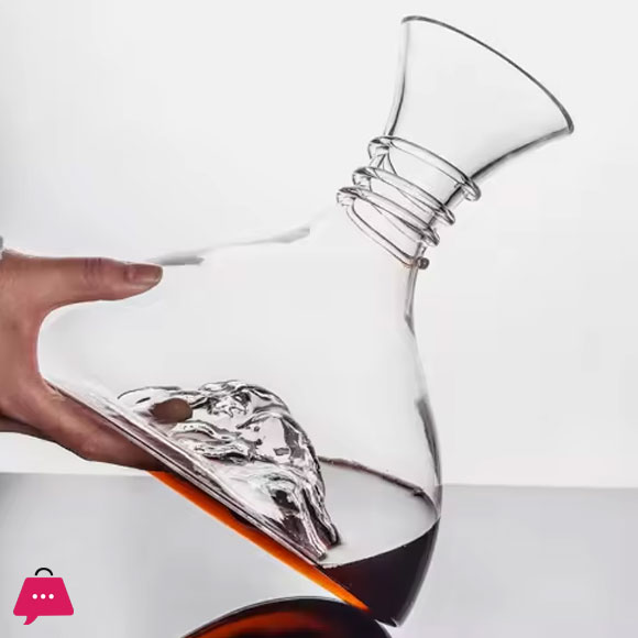 Iceberg Decanter Luxury and High-end Household Fast Decanter Divider Creative Crystal Decanter