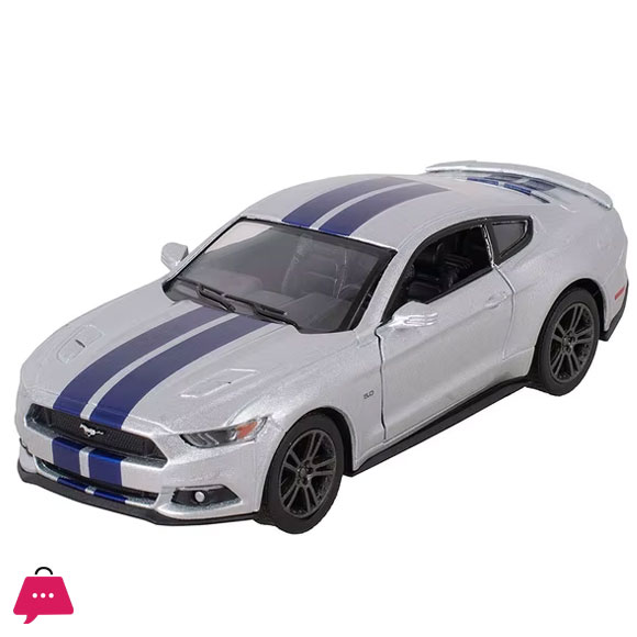 Kinsmart Model 2015 Ford Mustang GT Metallic Diecast Car KT5386DF