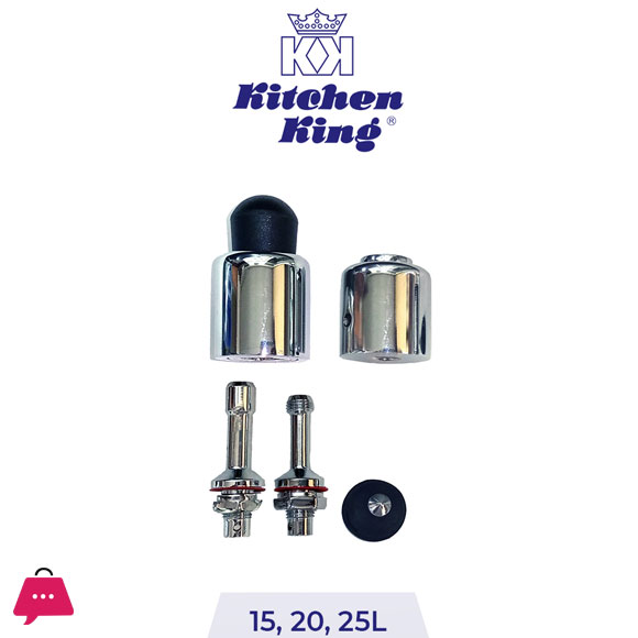 Kitchen King Weight Set Pressure Cooker Blaze15, 20, 25 Liters