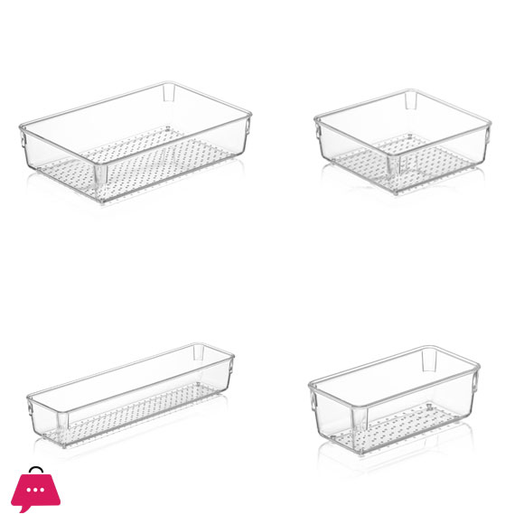 KJ Acrylic Drawer Organizer