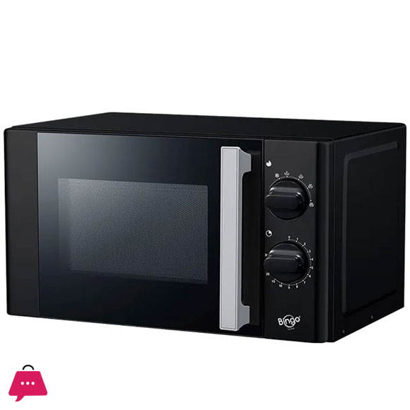 MICROWAVE OVEN 20 Liter Black ( Manual ) MO-722