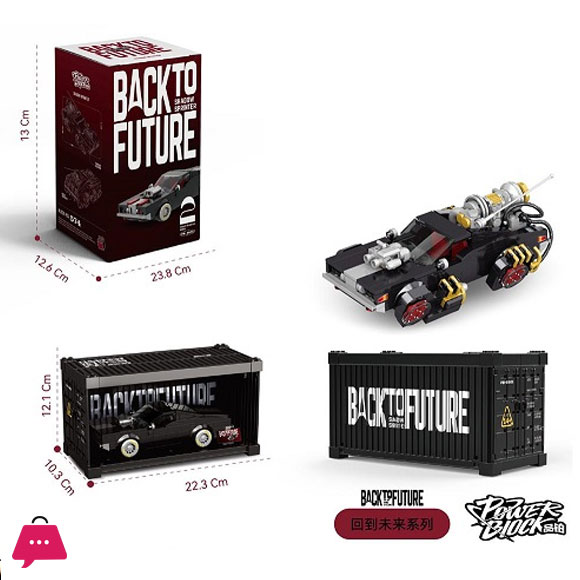 NEW High-tech Future Cars Building Blocks Model Science Fiction Vehicle Bricks 2 In 1 Racing Children Toys Adult Kids Gifts