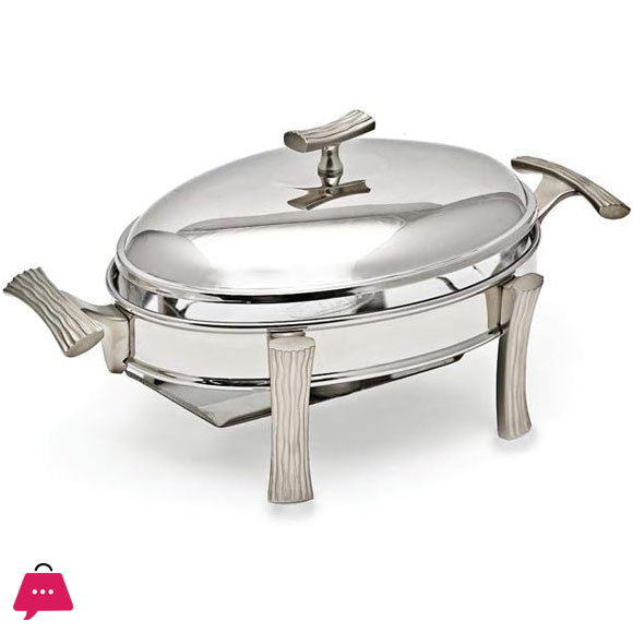 Paramount Series Food Warmer 3 Liter Silver & Gold