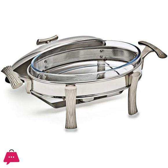 Paramount Series Food Warmer 3 Liter Silver & Gold