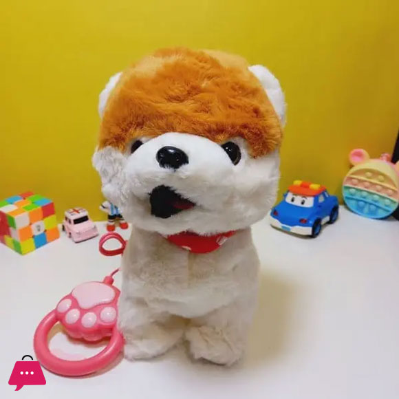 Sensor Electric Stuffed Dog With Voices & Music