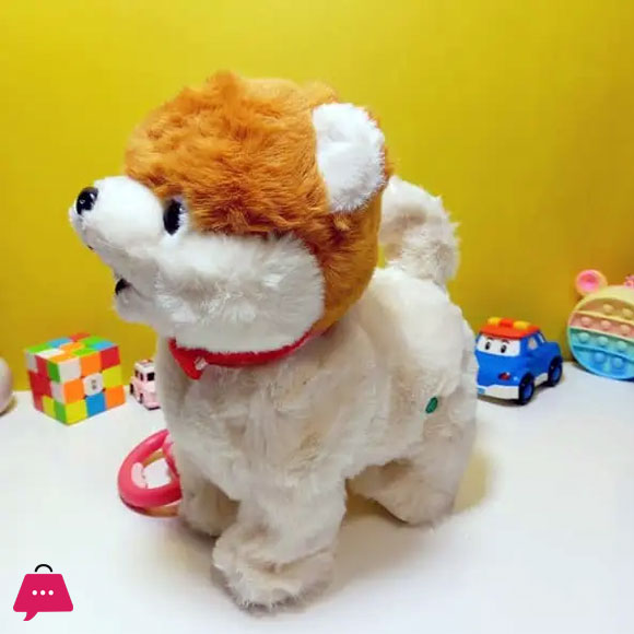 Sensor Electric Stuffed Dog With Voices & Music