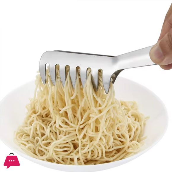SHENGYA Stainless Steel Kabab Tong Golden 1-Pcs