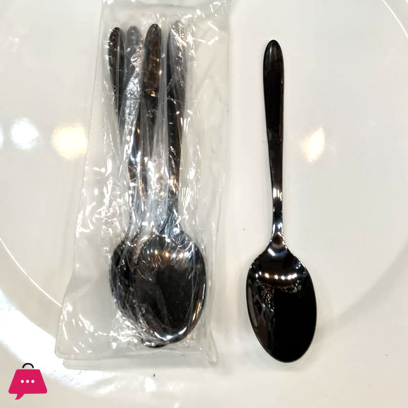 Black Stainless Steel Cutlery Tableware