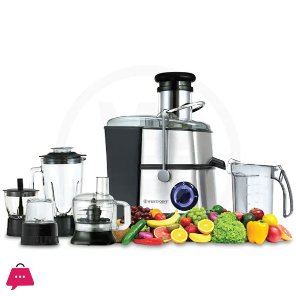 WestPoint Food Factory 11 in 1 (1000 watts) Motor Sugar Cane Juicer Dough