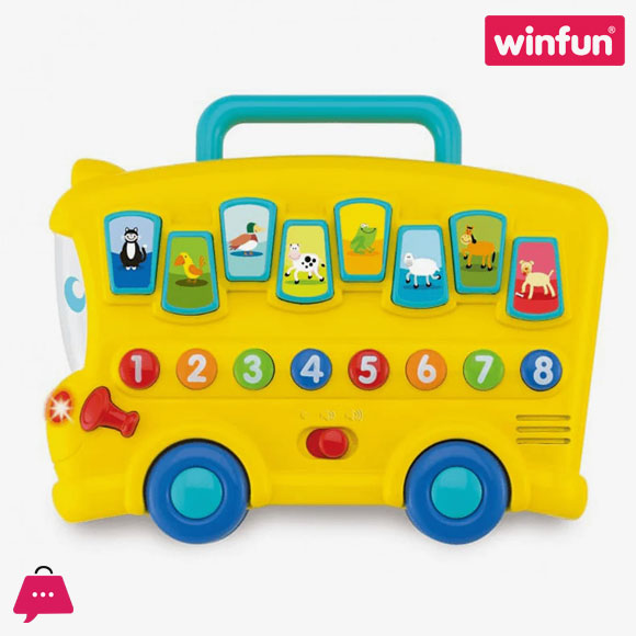Winfun Animal Sounds Bus - 0676-01
