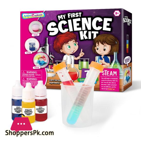 MY FIRST SCIENCE KIT Kids Science Experiment Kit 38 Experiments Aged 3-8