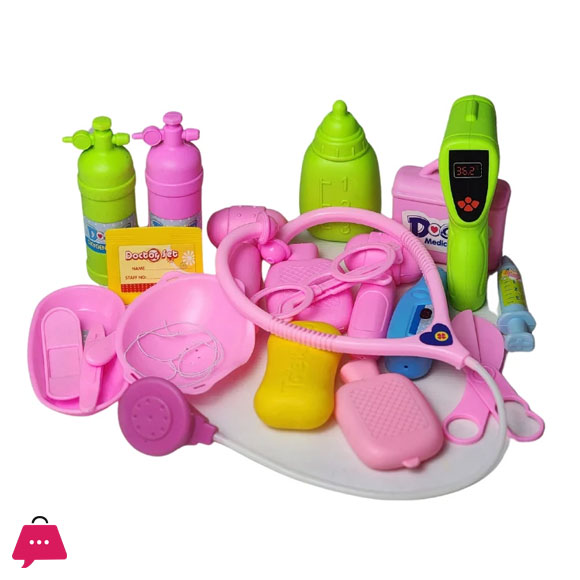 Doctor Set Box Toy For Kids - 21-Piece