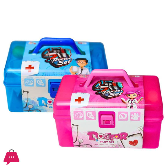 Doctor Set Box Toy For Kids - 21-Piece