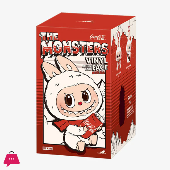 LABUBU POP MART THE MONSTERS Coca-Cola Series Vinyl Face Blind Box