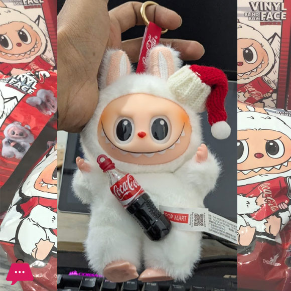 LABUBU POP MART THE MONSTERS Coca-Cola Series Vinyl Face Blind Box