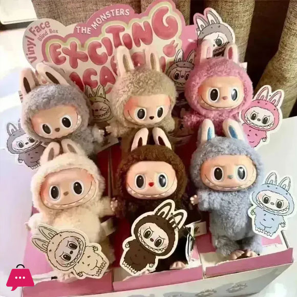 Labubu The Monster Plush Blind Box Labubu - Exciting Macaron