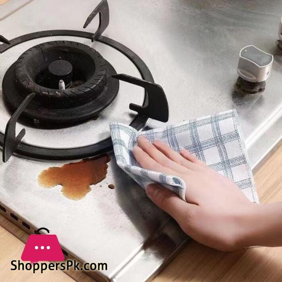 40Pcs Kitchen Roll Lazy Dishcloth Rag Reusable Cleaning Cloths Strong Absorbent Thicken Multi-purpose Non-woven Towel