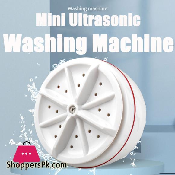 Mini Portable Ultrasonic Turbine Washing Machine Spin Laundry Washer