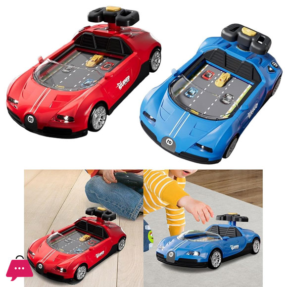 Simulated Driving Race Car Game Musical Steering Wheel Toy for Kids