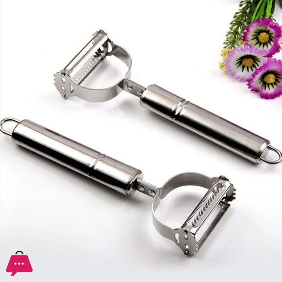 Stainless Steel 2 in 1 Fruit Vegetable Peeler