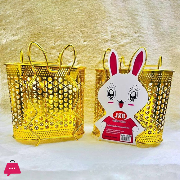 Stainless Steel Mady Golden Spoon Holder