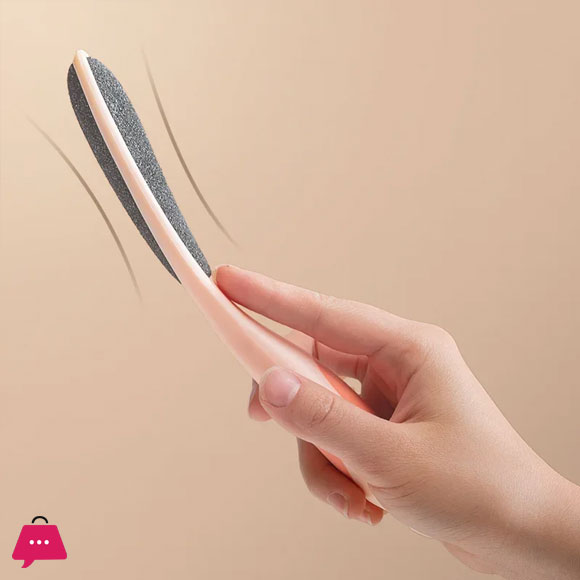 Long Handle Exfoliating Foot Scrubber Foot Cleaner Bathroom SPA Remove Dead Skin Foot Care